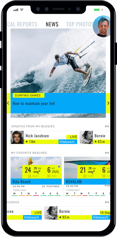 Skybo Mobile UI